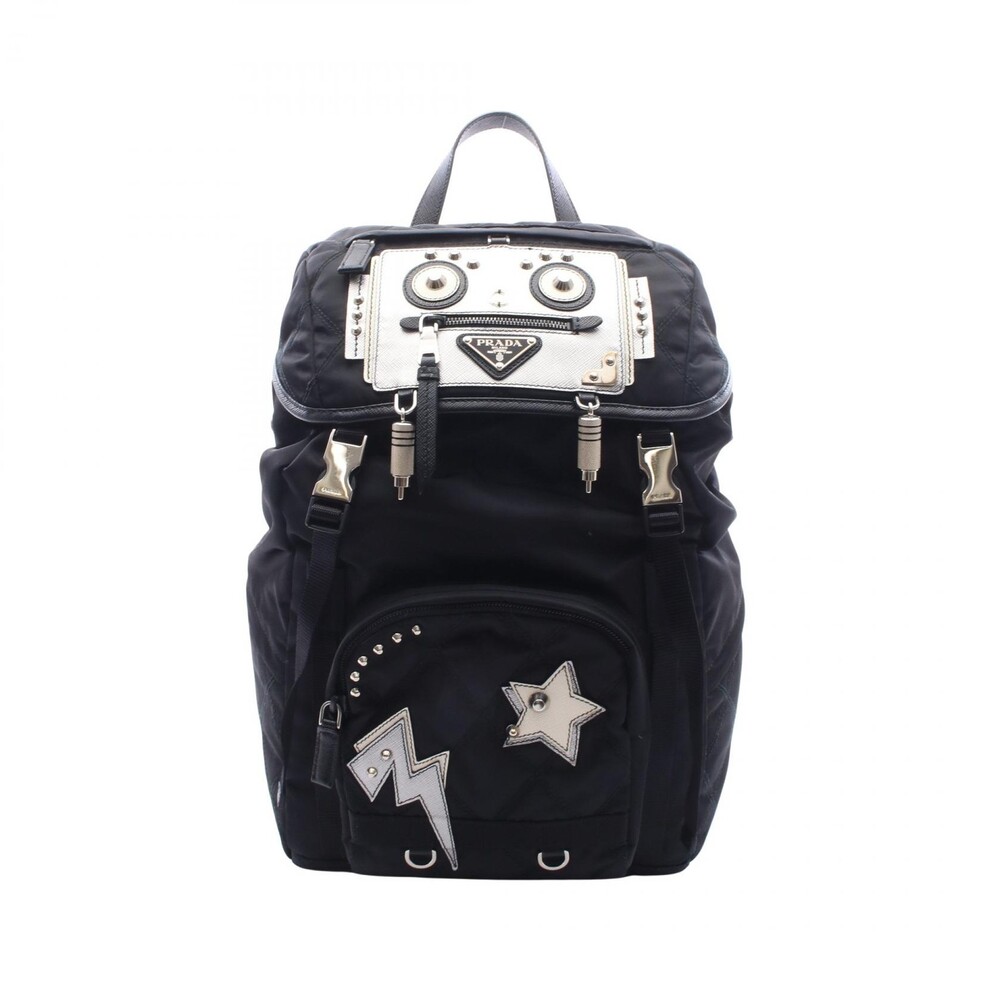 Prada Robot Motif Rucksack Backpack #329717P10B